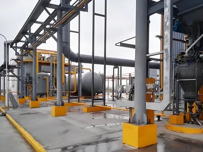 Carbide powder nitrogen closed-loop pressure tank conveying system