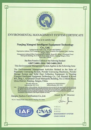 Environmental Management System Certification