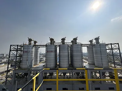 400,000 tons/year PVC pneumatic conveying system